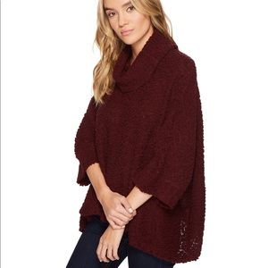 ROMEO + JULIET COUTURE Wine Soft Knit Sweater